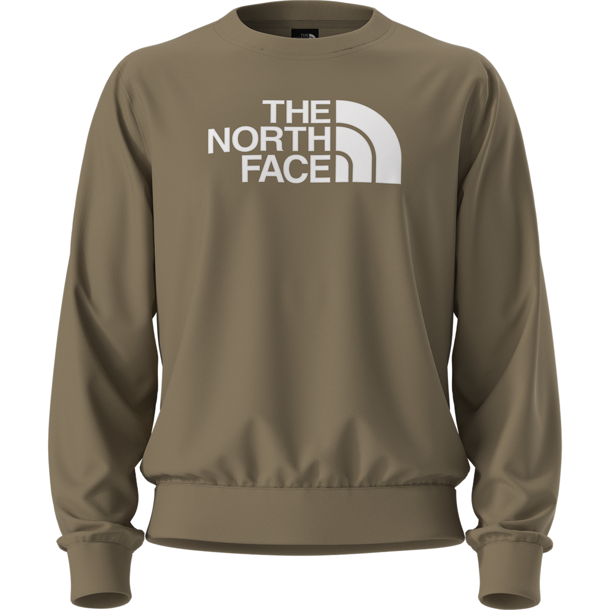 The North Face - TNF Essential Drew Peak Crew Caraway Seed da uomo - TNFBLK/BRNNRABL - vista alternativa 10