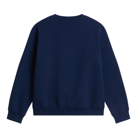 The North Face - TNF Essential Drew Peak Crew Caraway Seed da uomo - SUMMIT NAVY - vista alternativa 1