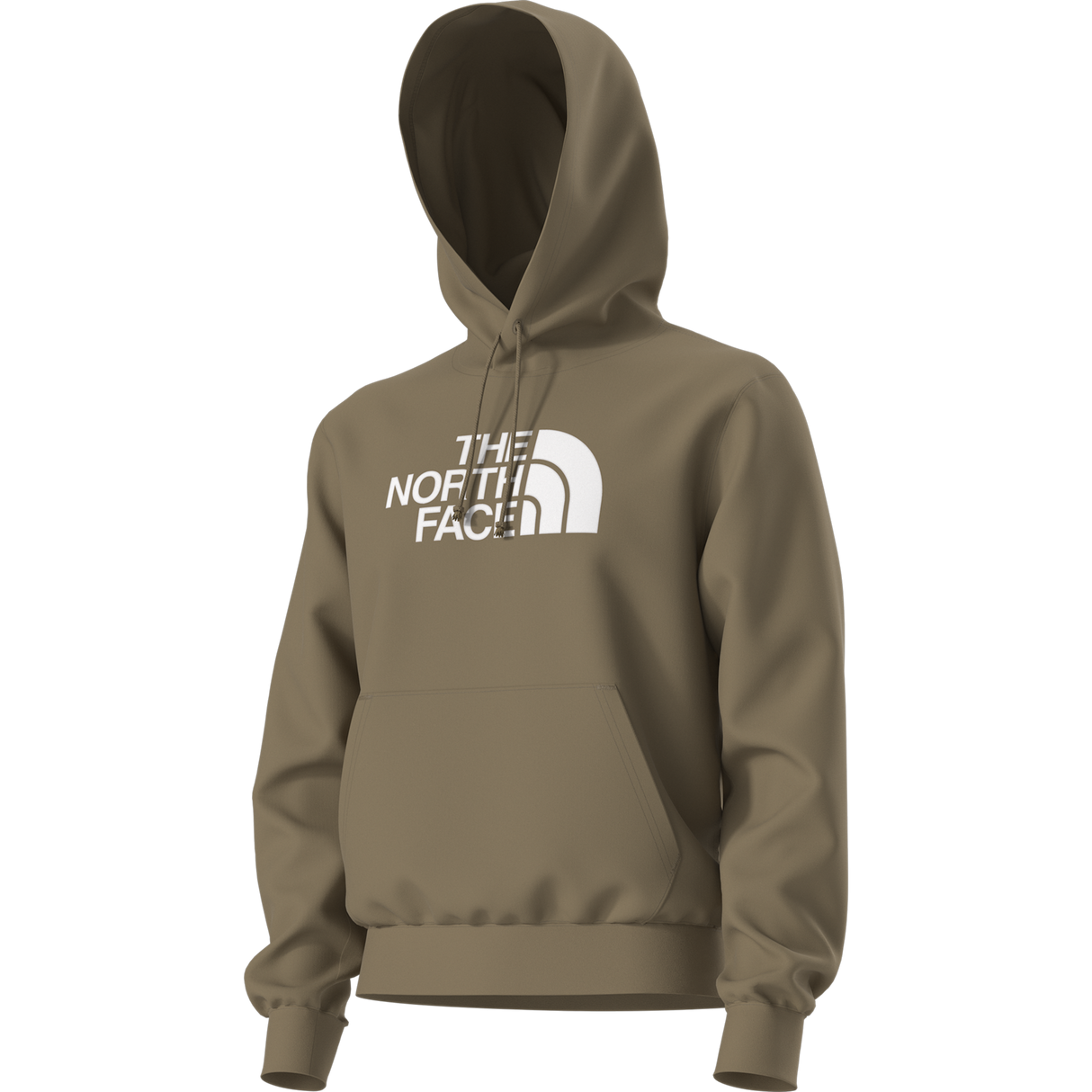 The North Face - TNF Essential Drew Peak Hoodie Caraway Seed da uomo - TNFBLK/BRNNRABL - vista alternativa 2