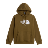 The North Face - TNF Essential Drew Peak Hoodie Caraway Seed da uomo - TNFBLK/BRNNRABL - vista principale