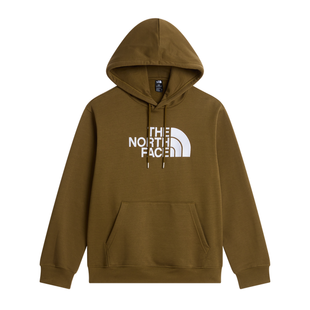 The North Face - TNF Essential Drew Peak Hoodie Caraway Seed da uomo - TNFBLK/BRNNRABL - vista principale