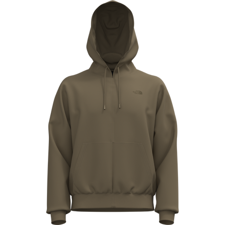 The North Face - TNF Essential Simple Dome Rlx full-zip da uomo - TNFBLK/BRNNRABL - vista alternativa 10