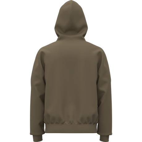 The North Face - TNF Essential Simple Dome Rlx full-zip da uomo - TNFBLK/BRNNRABL - vista alternativa 11