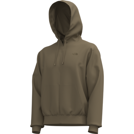 The North Face - TNF Essential Simple Dome Rlx full-zip da uomo - TNFBLK/BRNNRABL - vista alternativa 12