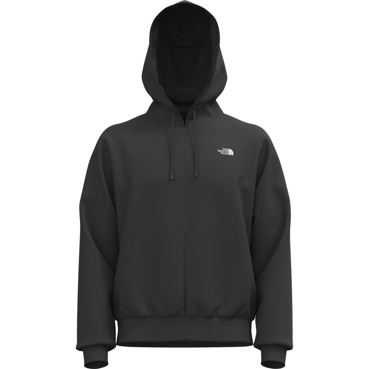 The North Face - TNF Essential Simple Dome Rlx full-zip da uomo - TNF BLACK - vista alternativa 10