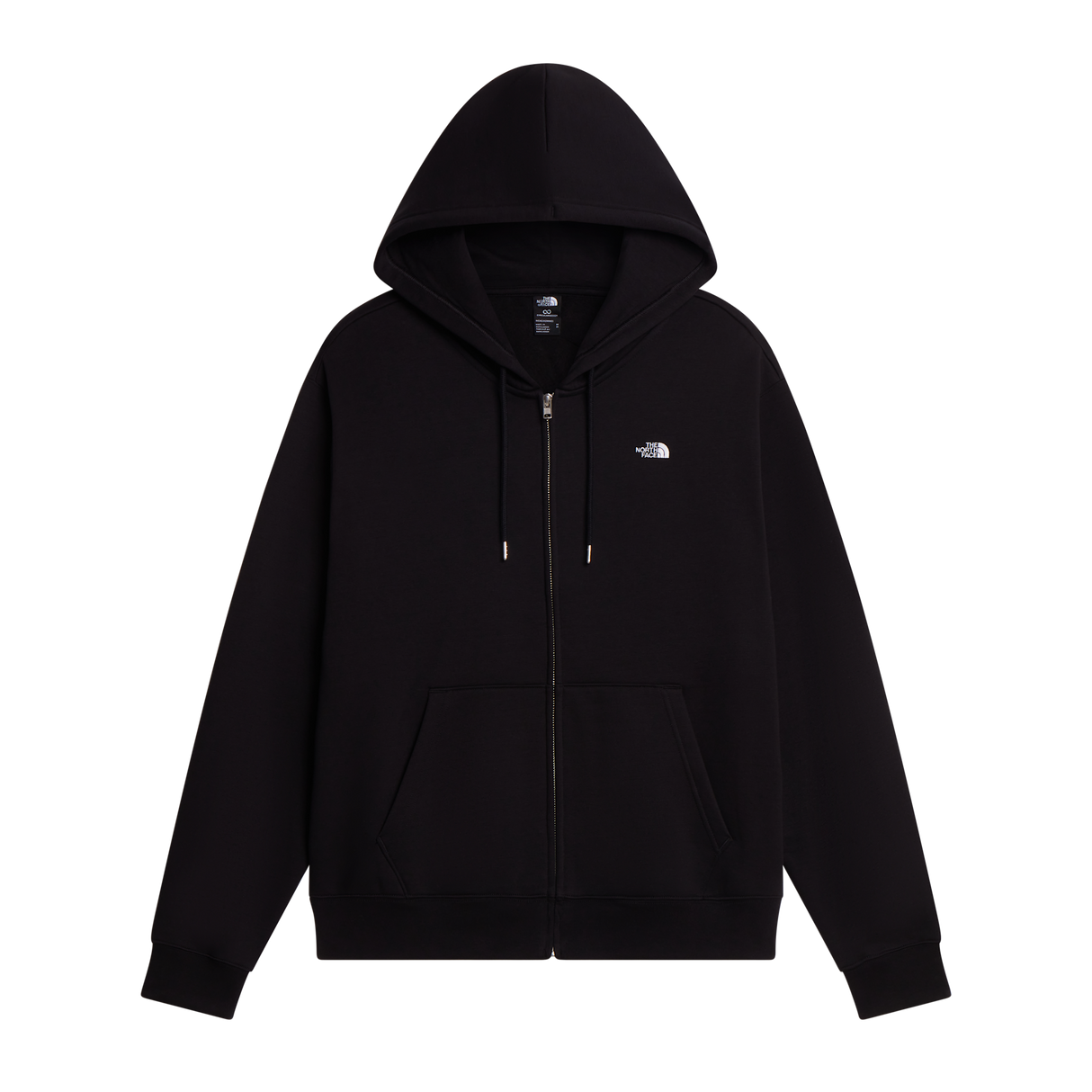 The North Face - TNF Essential Simple Dome Rlx full-zip da uomo - TNF BLACK - vista principale