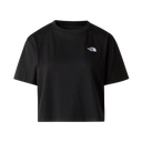The North Face - Evolution Simple Dome Crop Rlx Ss Tee da donna - TNF BLACK - vista principale