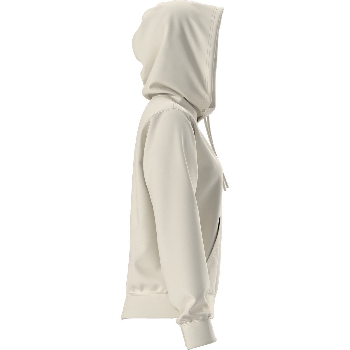 The North Face - Tnf Essential Drew Peak Regular Hoodie da donna - WHITE - vista alternativa 3