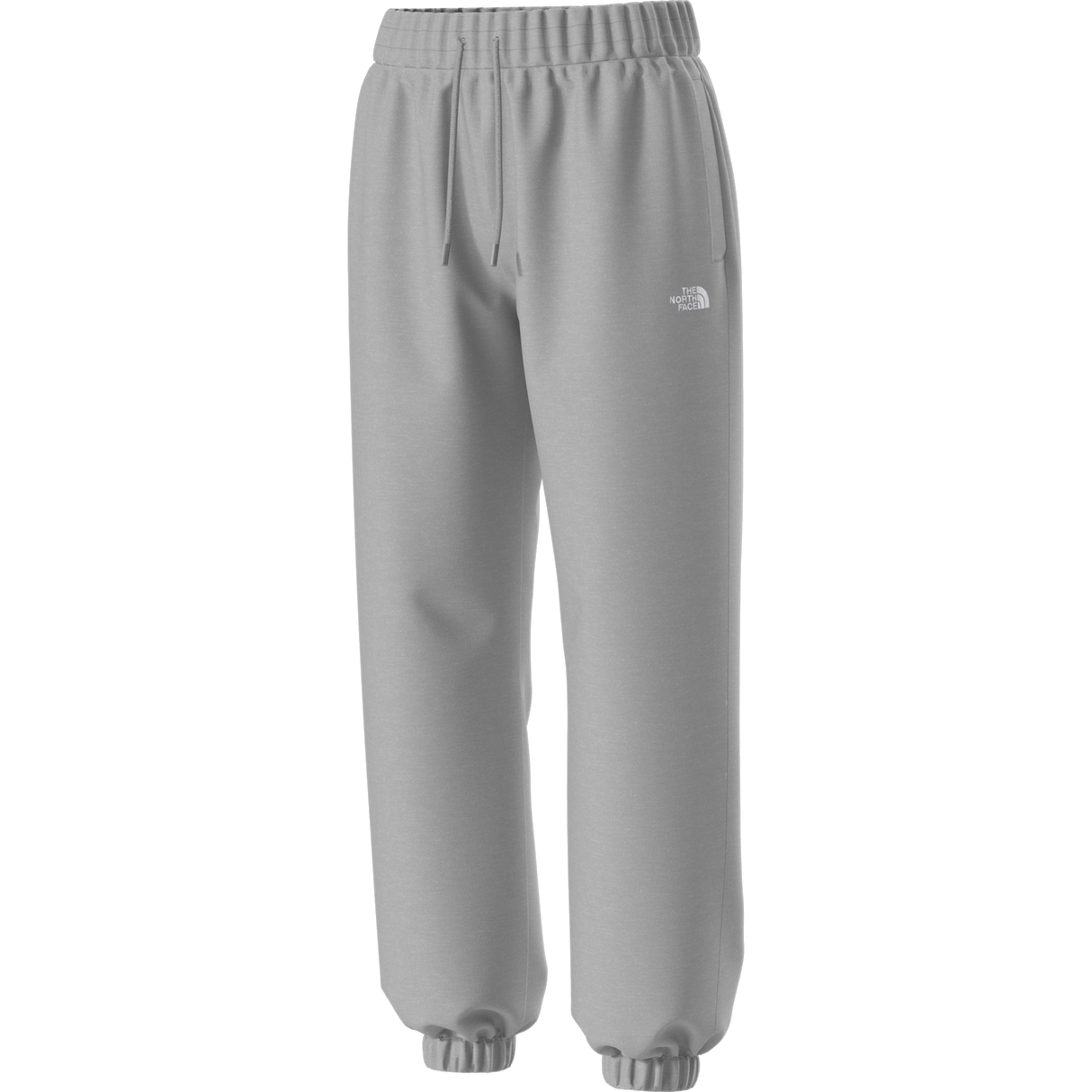 The North Face - Tnf Essential Terry Simple Dome Relaxe da donna - TNF Pale Grey Heather - vista alternativa 12
