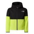 The North Face - B On The Trail full-zip Hoodie - TNF Black/Fizz Lime/Sil - vista principale