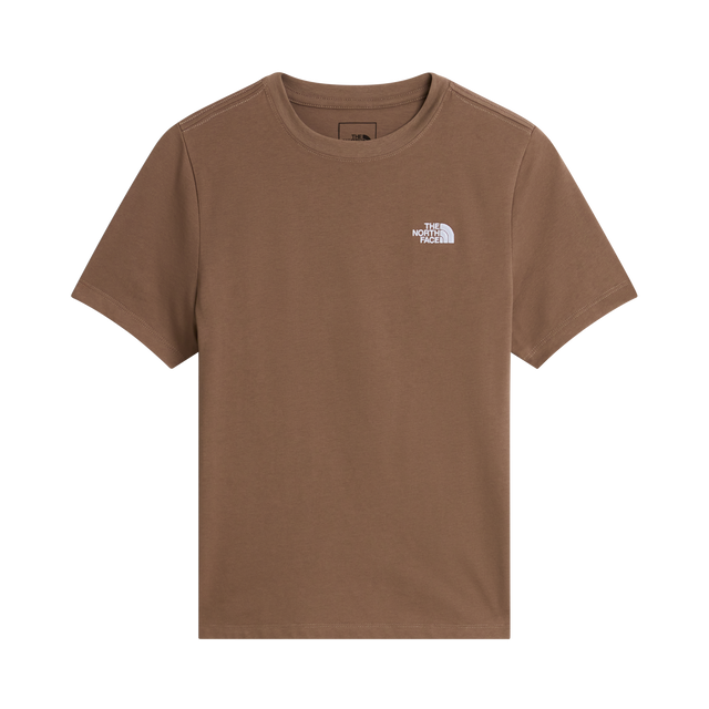 The North Face - Evolution Simple Dome Slm Short Sleeve da donna - Garnet - vista principale