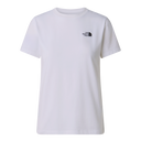 The North Face - Evolution Simple Dome Slm Short Sleeve da donna - TNF WHITE - vista principale
