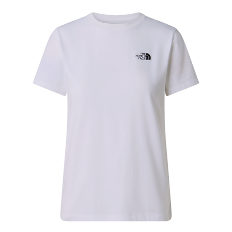 The North Face - Evolution Simple Dome Slm Short Sleeve da donna - TNF WHITE - vista principale