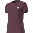 The North Face - Evolution Simple Dome Slm Short Sleeve da donna - Burgundy Crush - vista alternativa 12