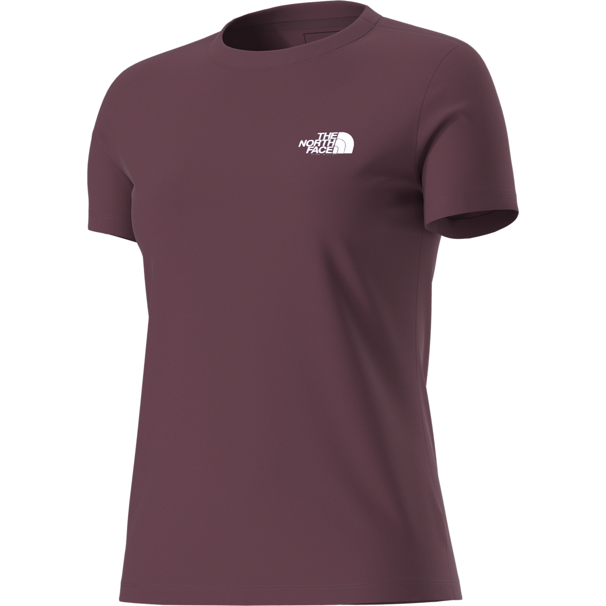 The North Face - Evolution Simple Dome Slm Short Sleeve da donna - Burgundy Crush - vista alternativa 12