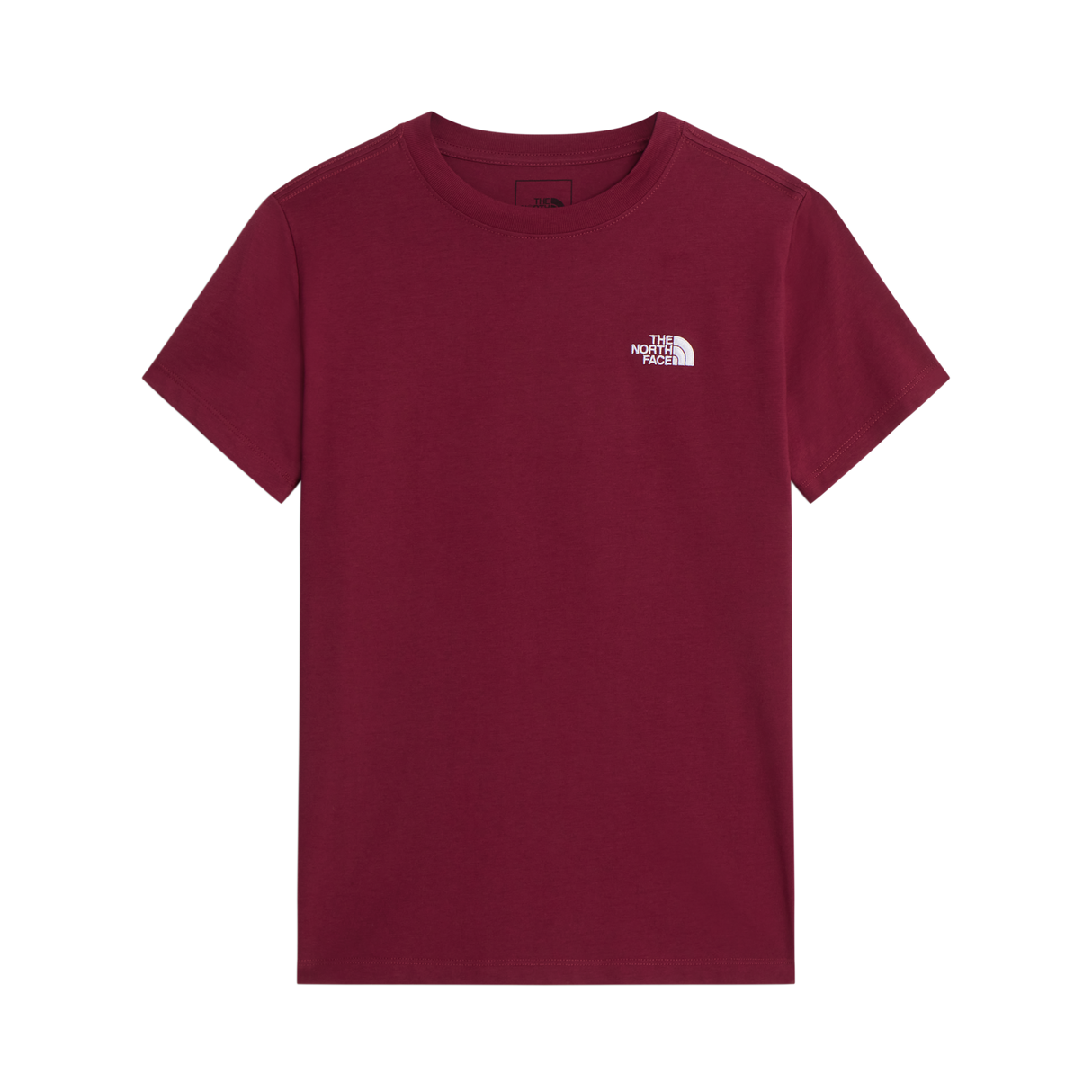The North Face - Evolution Simple Dome Slm Short Sleeve da donna - Burgundy Crush - vista principale