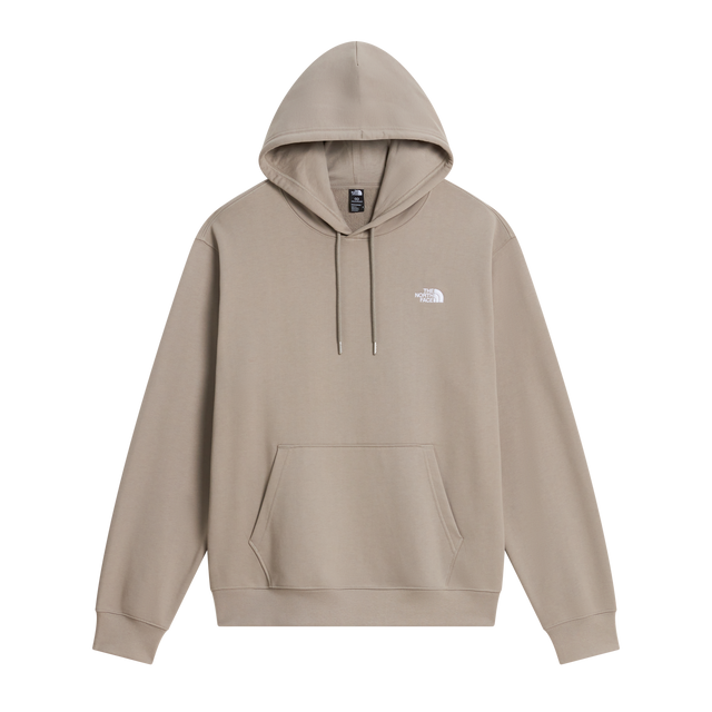 The North Face - Tnf Essential Terry Simple Dome Relaxe da uomo - Stone Slab - vista principale