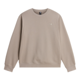 The North Face - Tnf Essential Terry Simple Dome Relaxe da uomo - Stone Slab - vista principale