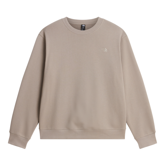 The North Face - Tnf Essential Terry Simple Dome Relaxe da uomo - Stone Slab - vista principale