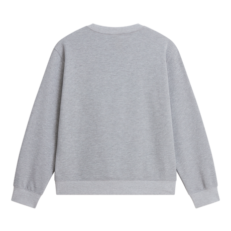 The North Face - Tnf Essential Terry Simple Dome Relaxe da donna - TNF Pale Grey Heather - vista alternativa 1