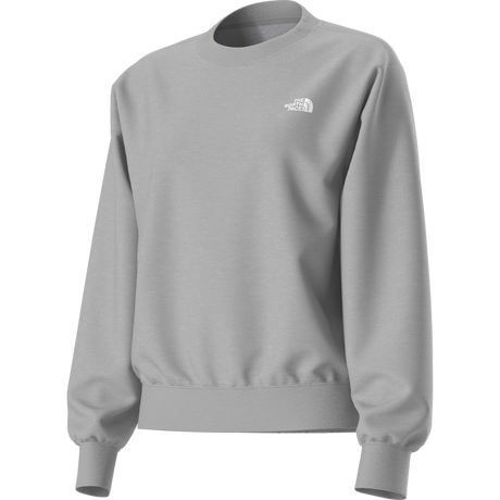 The North Face - Tnf Essential Terry Simple Dome Relaxe da donna - TNF Pale Grey Heather - vista alternativa 12