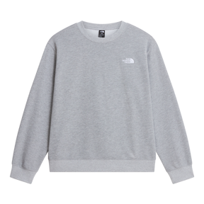 The North Face - Tnf Essential Terry Simple Dome Relaxe da donna - GREY - vista principale