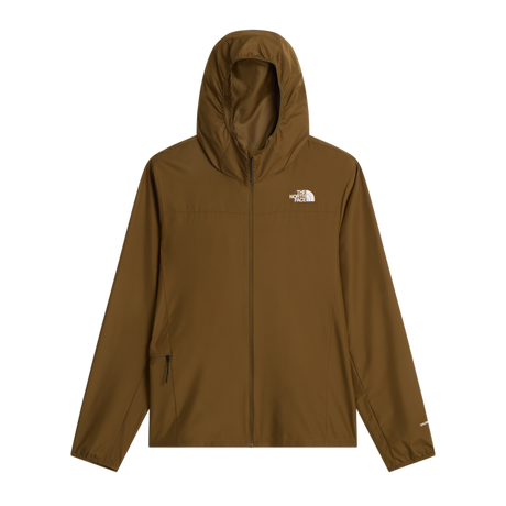 The North Face - Fontanales Wind Jacket Caraway Seed da uomo - TNFBLK/BRNNRABL - vista principale