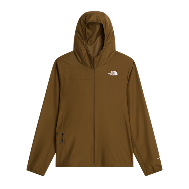 The North Face - Fontanales Wind Jacket Caraway Seed da uomo - TNFBLK/BRNNRABL - vista principale