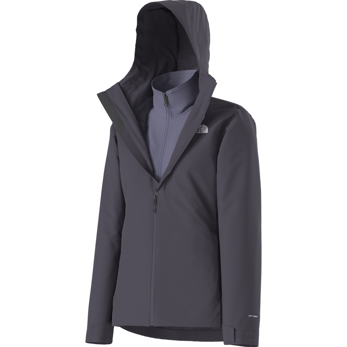 The North Face - Quest Triclimate da donna - ASHOFRSGY/GRPHG - vista alternativa 12