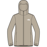 The North Face - Quest Triclimate da donna - Timeless Taupe/Garnet - vista alternativa 10