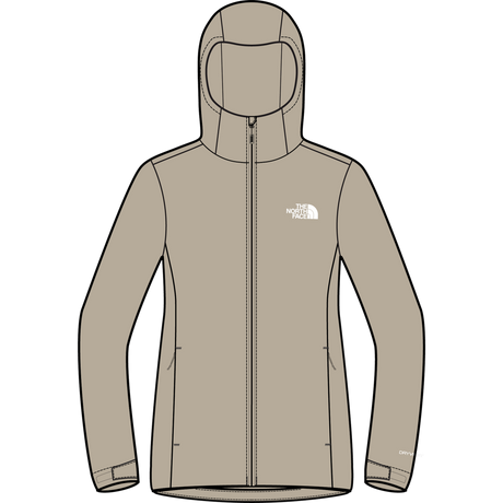 The North Face - Quest Triclimate da donna - Timeless Taupe/Garnet - vista alternativa 10