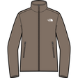 The North Face - Quest Triclimate da donna - Timeless Taupe/Garnet - vista alternativa 11