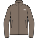 The North Face - Quest Triclimate da donna - Timeless Taupe/Garnet - vista alternativa 11
