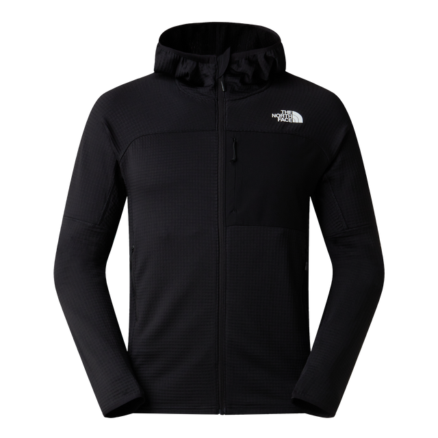 The North Face - Polartec Powergrid Stormgap Hoodie da uomo - TNF BLACK - vista principale