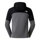 The North Face - Polartec Powergrid Stormgap Hoodie da uomo - SMOKED PEARL/TNF BLACK - vista alternativa 1