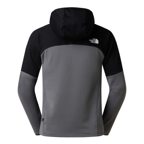 The North Face - Polartec Powergrid Stormgap Hoodie da uomo - SMOKED PEARL/TNF BLACK - vista alternativa 1