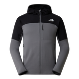 The North Face - Polartec Powergrid Stormgap Hoodie da uomo - SMOKED PEARL/TNF BLACK - vista principale