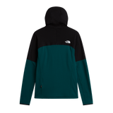 The North Face - Polartec Powergrid Stormgap Hoodie da uomo - Pacific Teal/TNF Black - vista alternativa 1