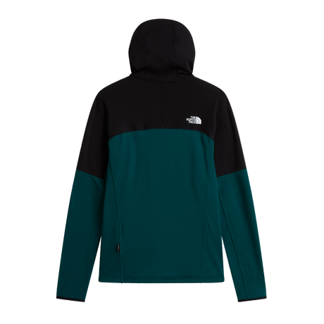 The North Face - Polartec Powergrid Stormgap Hoodie da uomo - Pacific Teal/TNF Black - vista alternativa 1