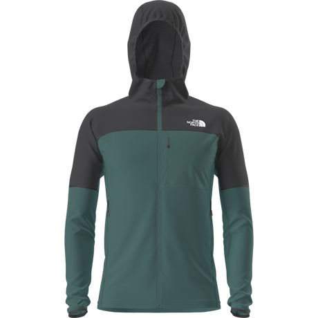 The North Face - Polartec Powergrid Stormgap Hoodie da uomo - Pacific Teal/TNF Black - vista alternativa 10