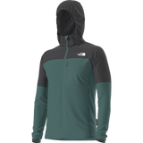 The North Face - Polartec Powergrid Stormgap Hoodie da uomo - Pacific Teal/TNF Black - vista alternativa 12