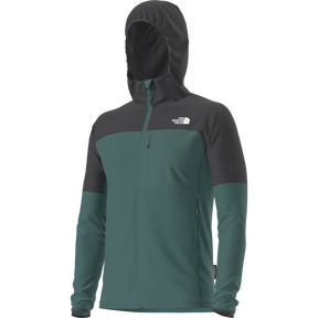 The North Face - Polartec Powergrid Stormgap Hoodie da uomo - Pacific Teal/TNF Black - vista alternativa 12