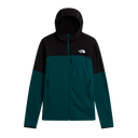 The North Face - Polartec Powergrid Stormgap Hoodie da uomo - Green - vista principale