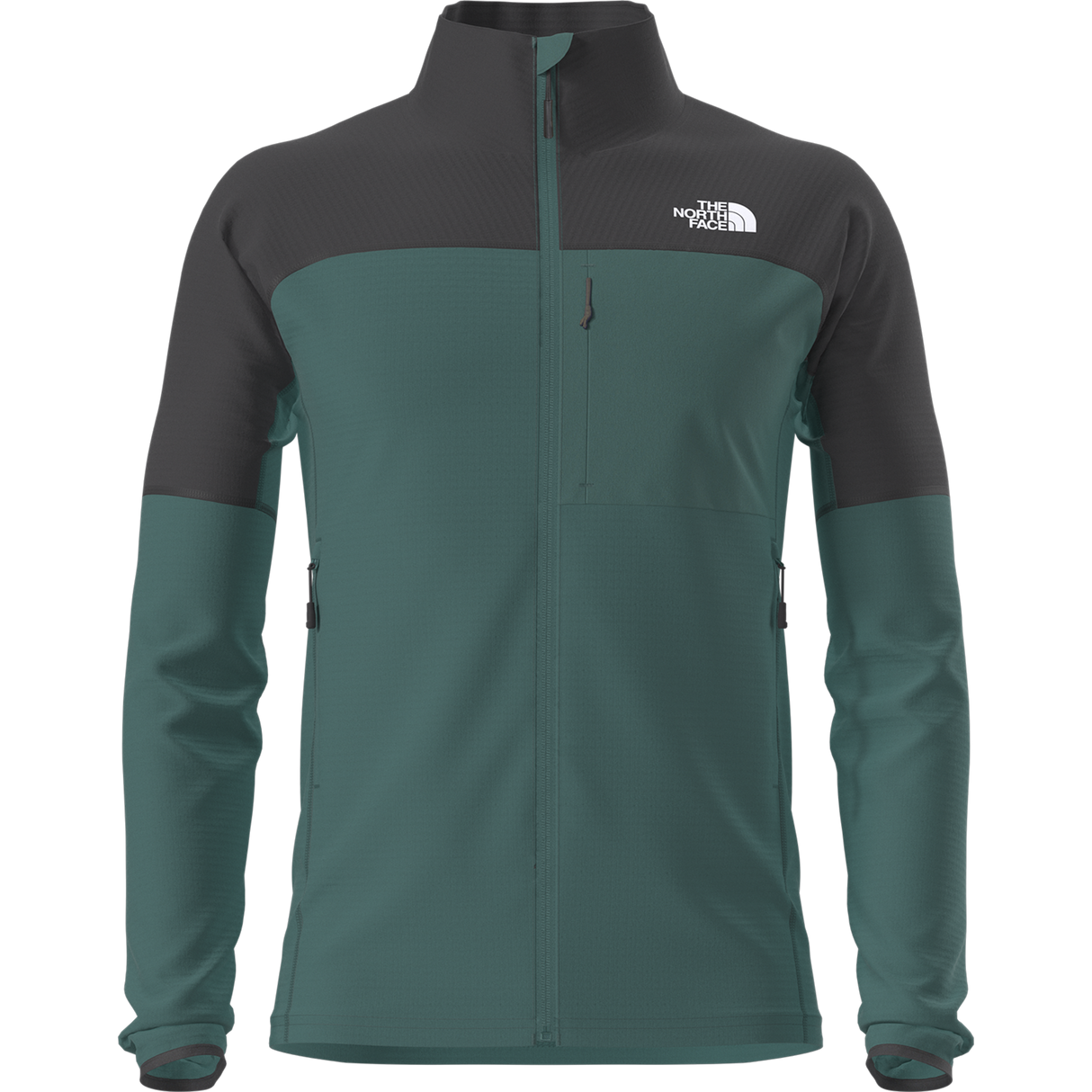 The North Face - Polartec Powergrid Stormgap Jacket da uomo - Pacific Teal/TNF Black - vista alternativa 10