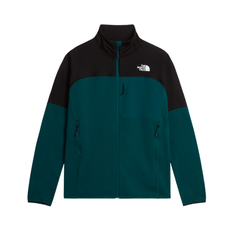 The North Face - Polartec Powergrid Stormgap Jacket da uomo - Pacific Teal/TNF Black - vista principale
