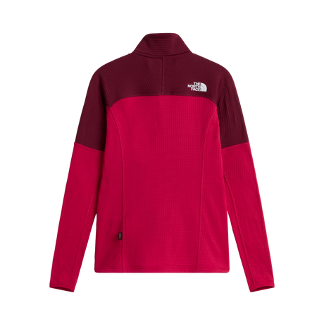 The North Face - Polartec Powergrid Stormgap Jacket da donna - Lali Guran/Burgundy Cru - vista alternativa 1