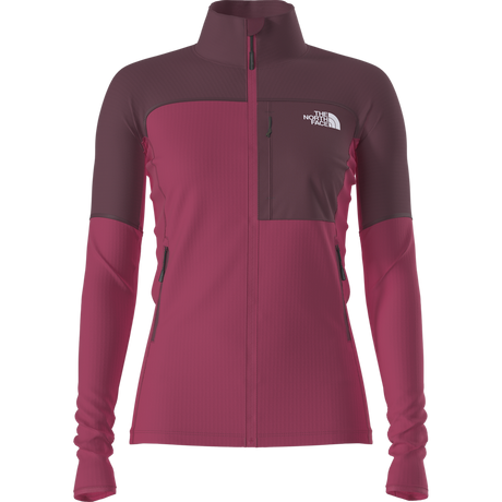 The North Face - Polartec Powergrid Stormgap Jacket da donna - Lali Guran/Burgundy Cru - vista alternativa 10