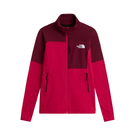 The North Face - Polartec Powergrid Stormgap Jacket da donna - Lali Guran/Burgundy Cru - vista principale