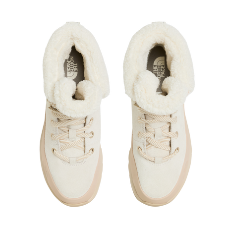 The North Face - Thermoball Leather Lace Up Wp da donna - WHITE DUNE/TIMELESS TAU - vista alternativa 1