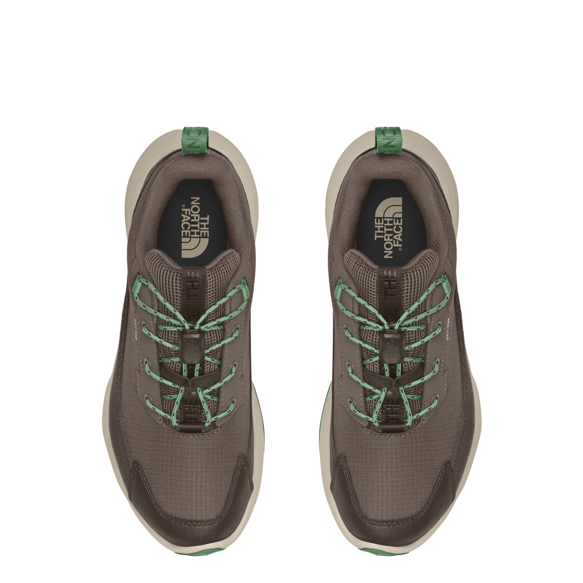 The North Face - Y Fastpack Ii Wp Frost Grey/fizz Lime - Brown - vista alternativa 2